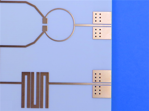 Taconic's TLY-5 PCB High-Frequency For RF design built on 10mil substrate using in anteena microwave
