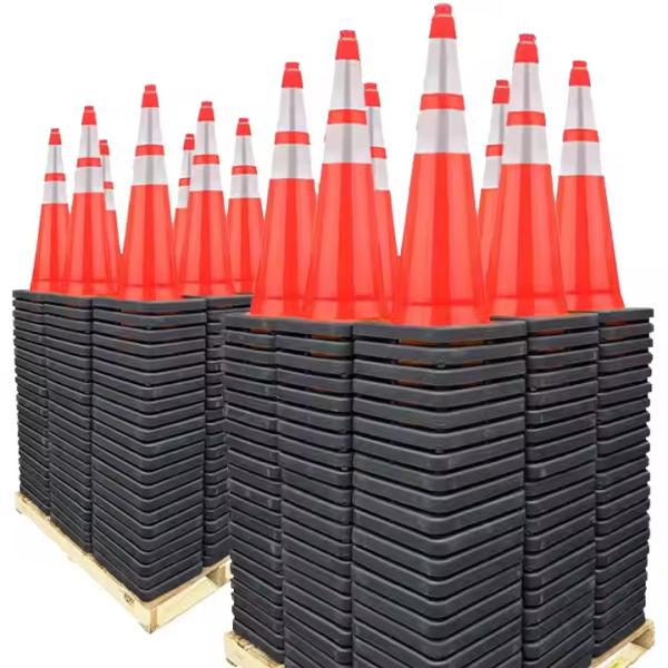 Japanese Market 2kg Rubber Cone Weight Perfect for Traffic PE Cones Korean Style 2kg Rubber Cone Base