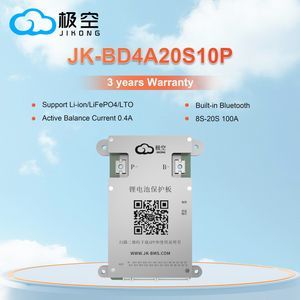 Special Price Jkbms Active Balance 100A 150A 200A Capable Bd4a20s10p Ternary Iron Lithium 18velectric Vehicle Rental BMS