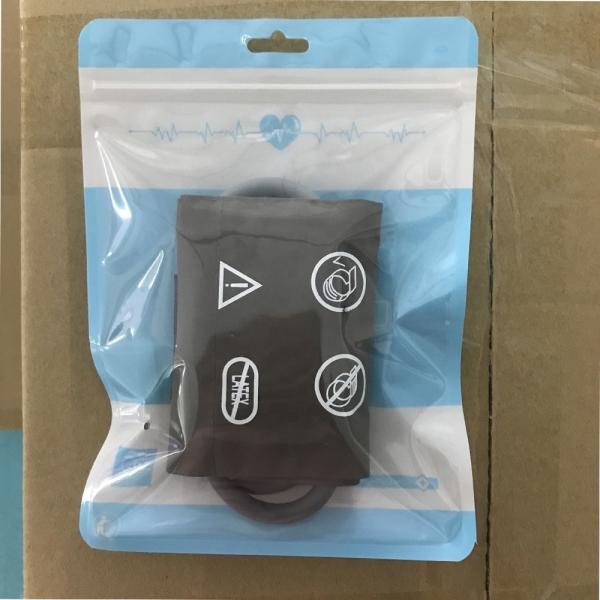 Class I Surgical Supplies Reusable Adult Nibp Cuff PU Brown Bladder PU 11cm Neonatal Nibp Cuff