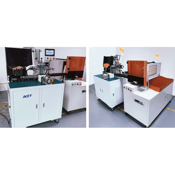 2 In 1 Battery Insulation Paper Sticking And Voltage IR Sorting Machine For 18650 21700 26650 32700
