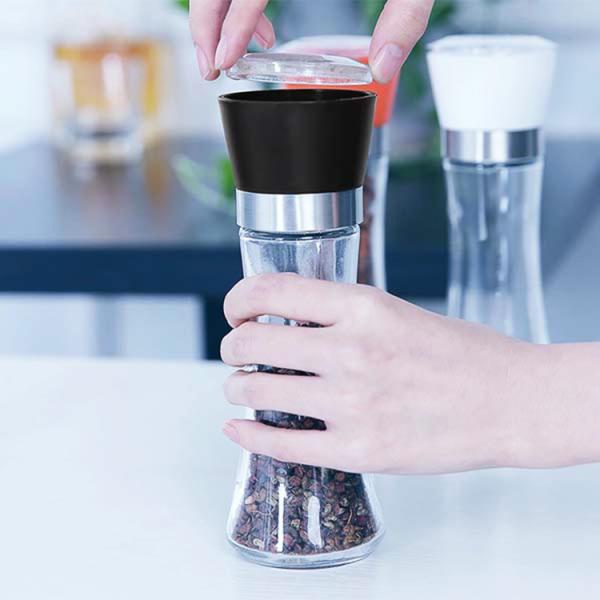 180ml 255g 192mm Stainless Steel Salt Mill Grinder
