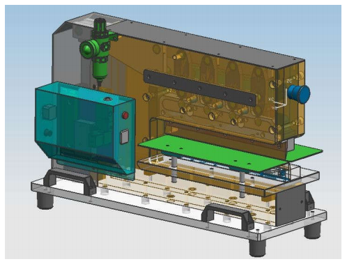 Pneumatic Guillotine FR4 Pcb Cutting Machine . Cb V-cut Machine/pcb V-cut Tool/pneumatic Pcb Machine