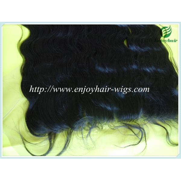 new13x6''lace frontal  brazilian virgin hair ,natural color body wave 10''-24''L hairpiece