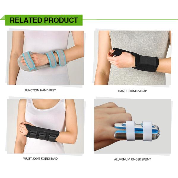 New type hot selling black composite cloths wrist finger splint