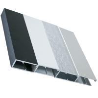 O perfil de alumínio de trituração do CNC para a combinação do quadro de porta do cerco do chuveiro, anodizado lixa o sopro pulveriza revestido