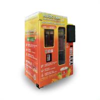 100% puro sin agua fría fresca jugo de naranja exprimir bebidas jugo máquina expendedora