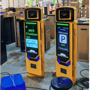 User-Friendly Automated Parking System with LCD Screen and Barcode Access