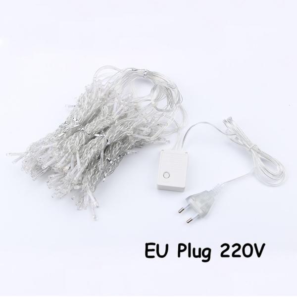 3x1M Led Icicle Led Curtain Fairy String Light Fairy Light Led Christmas Light Garland For Wedding Home Window Party