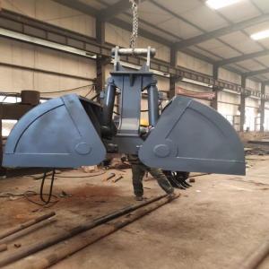 Cubeta hidráulica elétrica da garra da parte superior de 2 Ton Bulk Cargo Crane