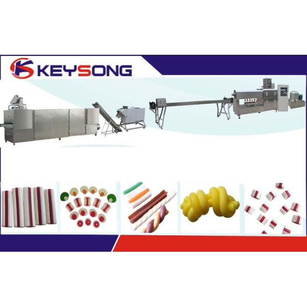 Small Scale Dog Food Maker Machine , Pet Food Production Line Capacity 120 - 150kg / H