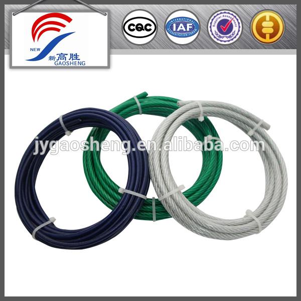 Câble métallique haute puissance 4mm-6mm pour équipement de gym