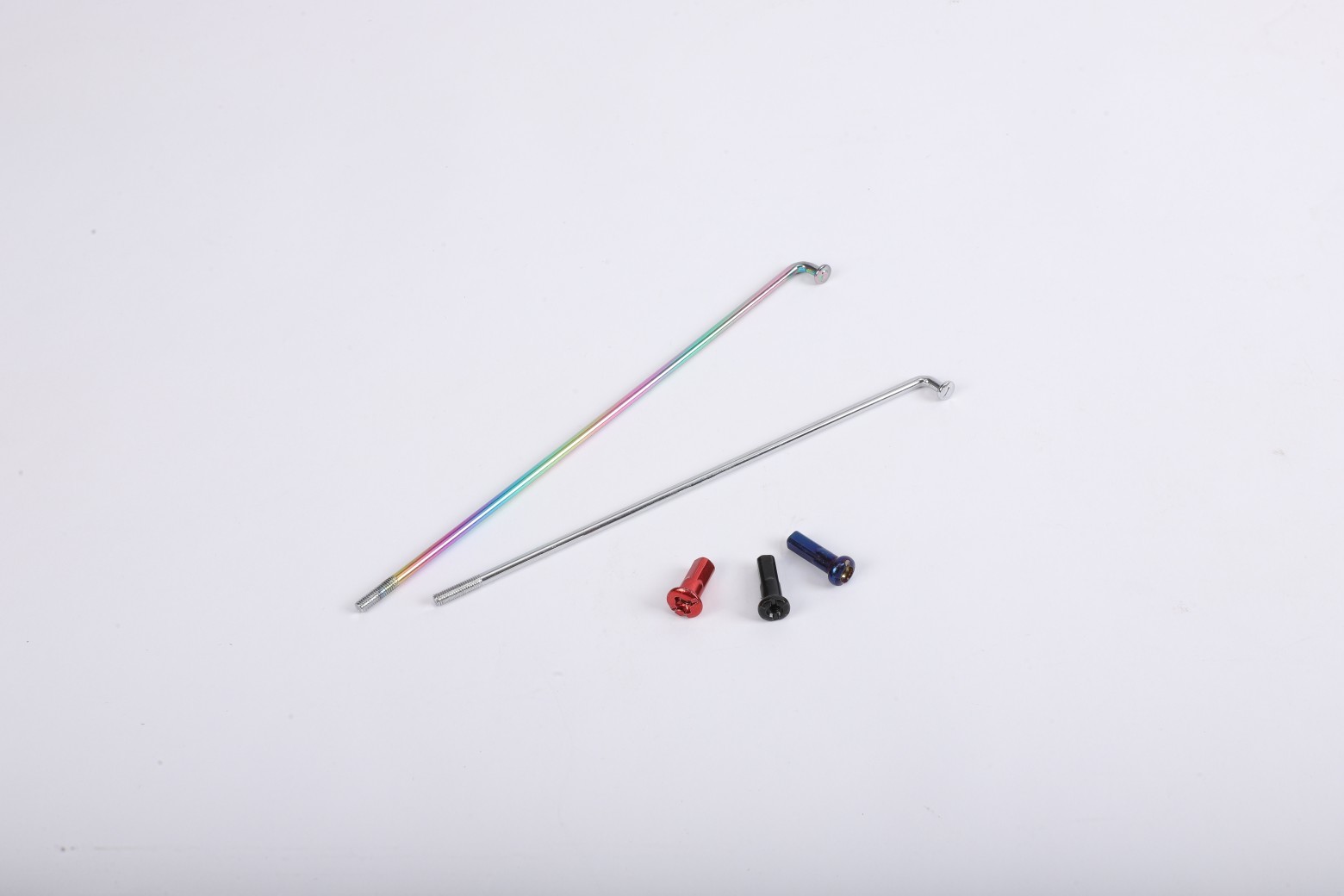 High Tensile Streng Motorcycle Spokes And Nipples Color Titan