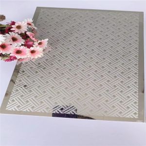 1.15mm Thickness 304 Stainless Steel Plate with Polished Finish Etched Stainless Steel Sheet