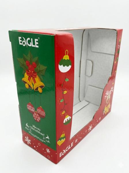 Recyclable corrugated cardboard box offering customizable dimensions and sturdy build suitable for heavy duty shipping