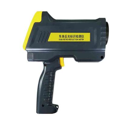 Sistema ótico patenteado Grey Reflective Logo Sign Retroreflectometer amarelo