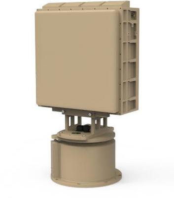 Radar de surveillance à basse altitude à balayage rapide à 5 km