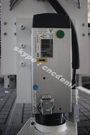 3.5KW HSD Italy air cooling spindle wood cutting machine cnc router 1325 (1300*2500*200mm)