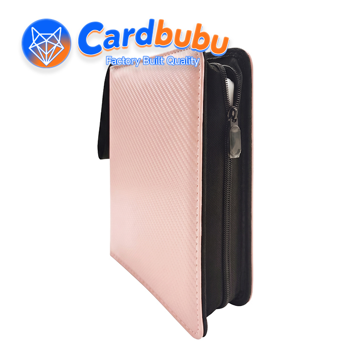 OEM  Trading Card Binder 4 Pockets Zipper Closure  Pokemon Card Book