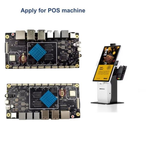 ARM G52 2EE RK3568 Android Board Placa base de circuito integrado para máquinas POS