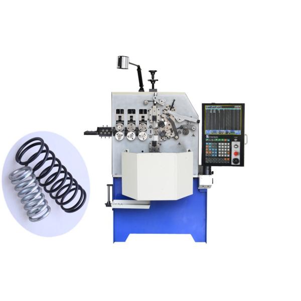 Three Axes CNC Spring Coiling Machine with 1.0-4.0mm Diameter and Taiwan CNC System