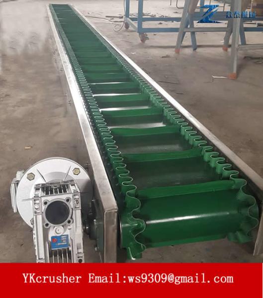 Stainless Steel Industry Food Grade Conveyor Belt Low Consumption Low Noise
