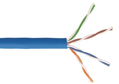 Category 5e UTP Copper Lan Cable 4 Pair Low Smoke Halogen Free Cable 305m/ Roll In Pull Box