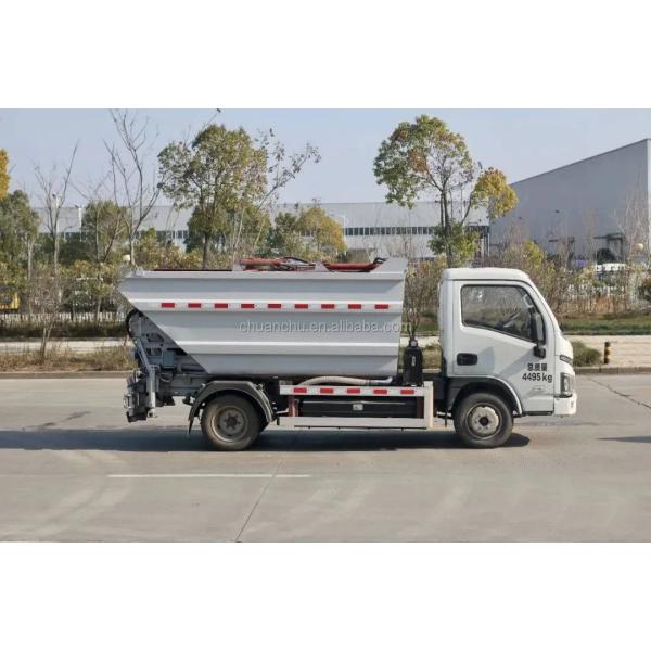 Pure Electric Energy Type Custom's Requirement 4-Sided Self-Loading Garbage Truck Enhancing Waste Collection Efficiency