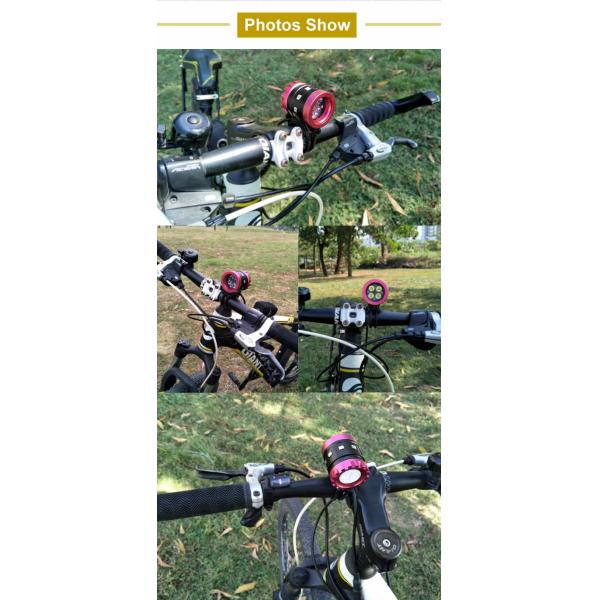 Дальнего прицела время 2000 фар водоустойчивое IP65 велосипеда СИД люменов эффективных