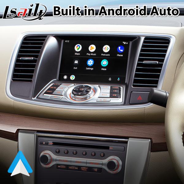 Интерфейс Carplay андроида Lsailt для модели Nissan Teana J32 2008-2014 с модулем радио Waze NetFlix навигации GPS