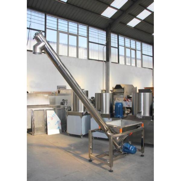 Двойная нержавеющая сталь машины штрангпресса легкой закускы слойки мозоли винта