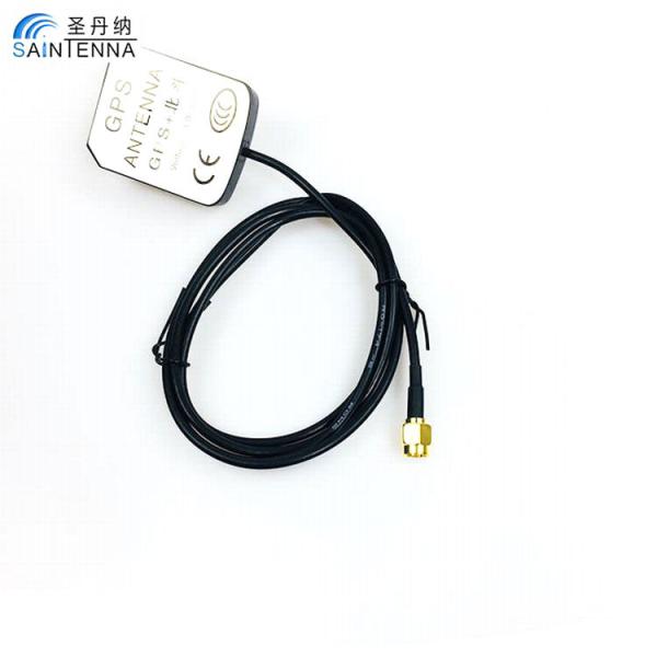 Mini External GPS Antenna 28dBi Active Vehicle Mounted 1500±50mm Cable