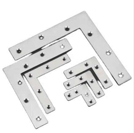 U Shaped Joint Support Stainless Steel Brackets Heavy Duty For Bed Corner