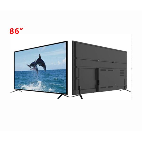 Pouce liquide LDC TV 3840x2160 RVB de Crystal Display TV 85 de verre trempé