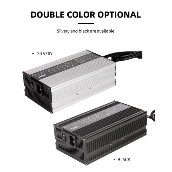 48v 10a customized Aluminum Alloy Motorcycle Battery Charger with Safety Protection