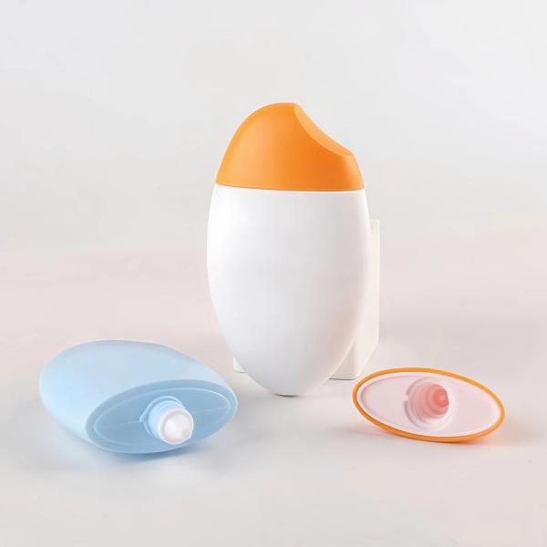 Botella de loción corporal y crema de manos con protector solar de 50 ml con tapa de rosca (MC-1406)