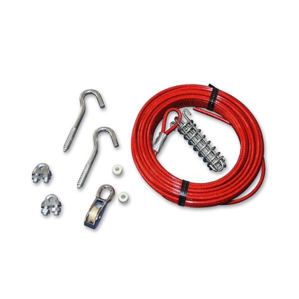 Cable à roulettes pour chiens pour chiens de plus de 250 kg
