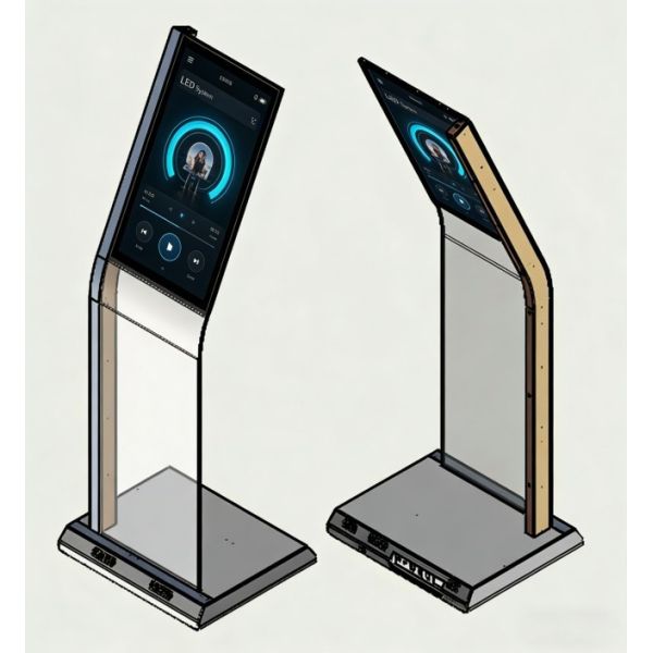 The 30-inch OLED Transparent Display Features 43% Transparency And A 135,000:1 Contrast Ratio