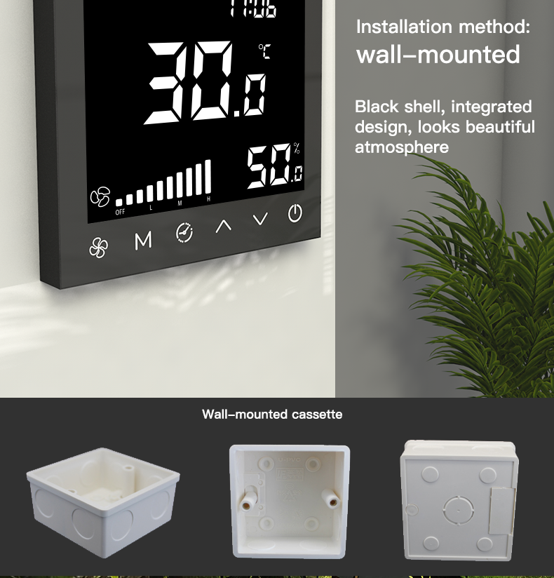 Wall Mounted Greenhouse Controllers humidity Temperature Controller For Smart Farming