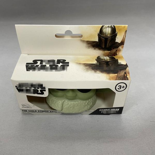 5 - 7cm Star War Mandalorians PVC Figure Toys PU With Window Color BOX