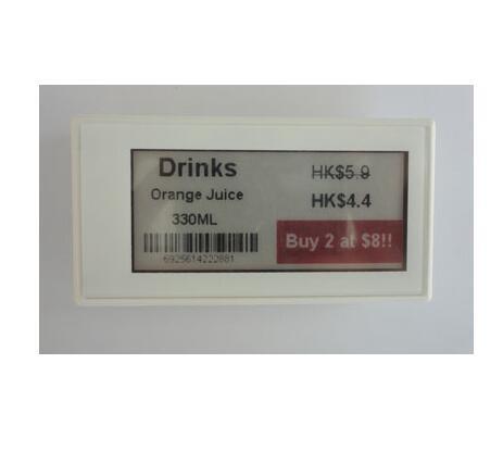 ESLs convenient professional supermarket electronic label technology