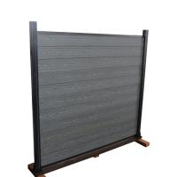 A cerca impermeável Board Fast Install de Wpc clica o sistema para exterior
