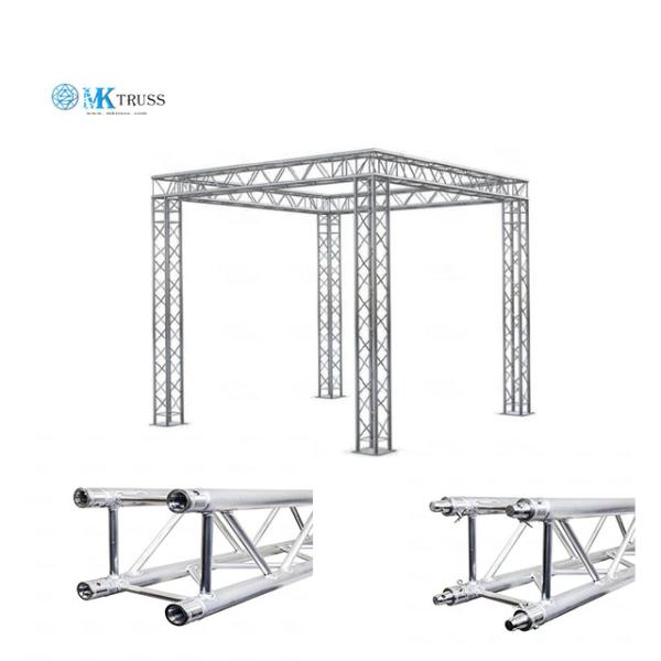 Square Aluminum Alloy 6082-T6 Box Truss for Heavy Duty Portable Exhibition Show Stand