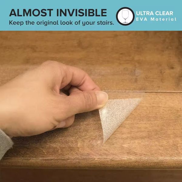 Factory Price Heavy Duty Transparent Grip Tape Clear Anti-Slip Pool Tape Strong Double Sided 5cm Width Pressure Sensitive