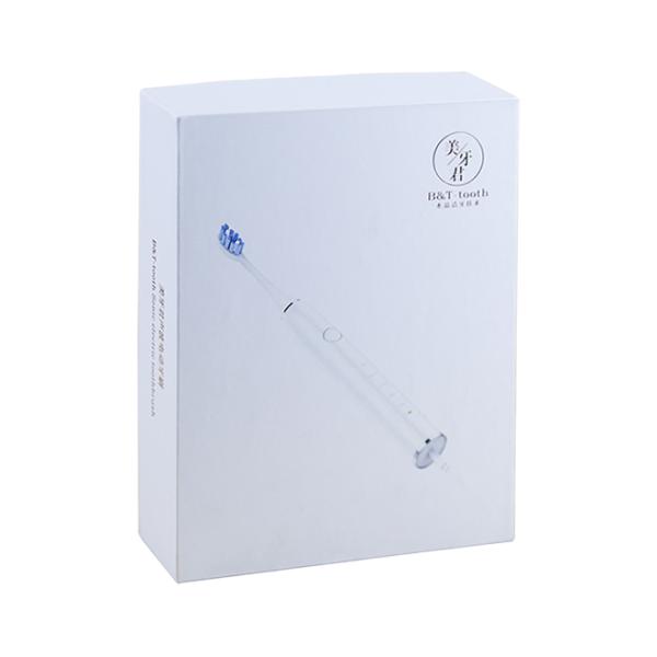 Оптовая белая бумажная упаковка подарков для электрической зубной щетки