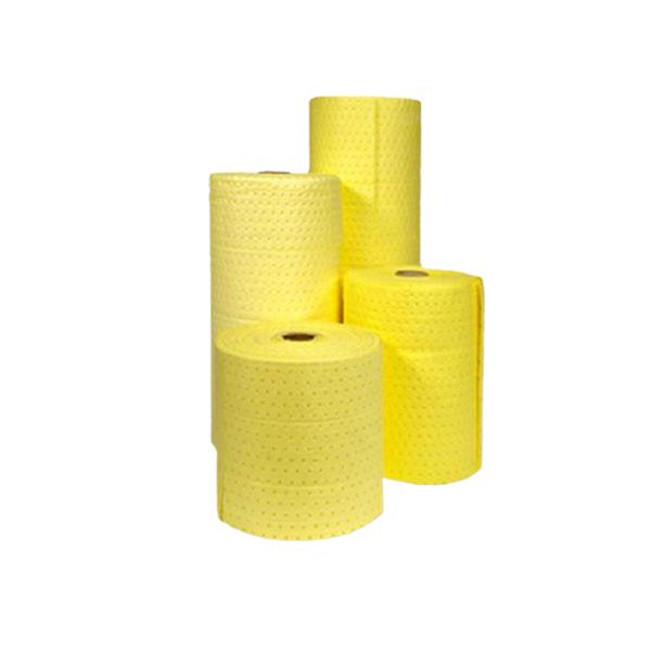 3mm HazMat Absorbent Pads For Corrosive Hazardous Chemical Spills 15 X 18 Inches
