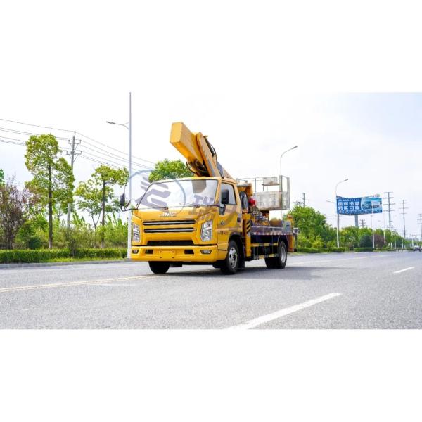 Jmc 4X2 18m 20m Lift Platform Truck , Aerial Bucket Lift Truck