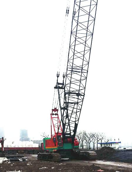 Hydraulic Jib Crane used crane track crane Hitachi Crawler Crane 150ton (KH700-II)