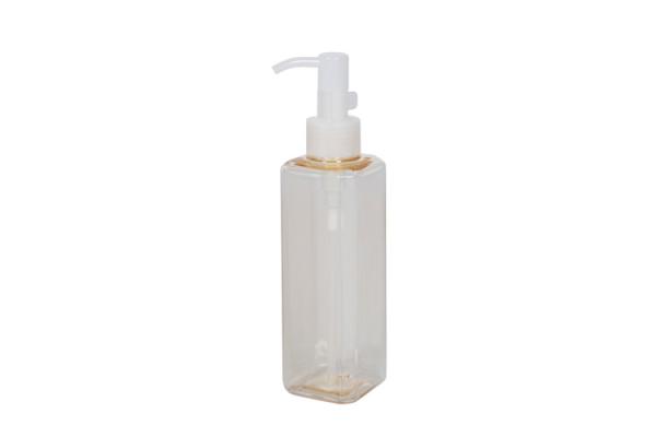 Pet de couleur personnalisé 180ml plastique 174mm démaquillant pompe bouteille d'huile