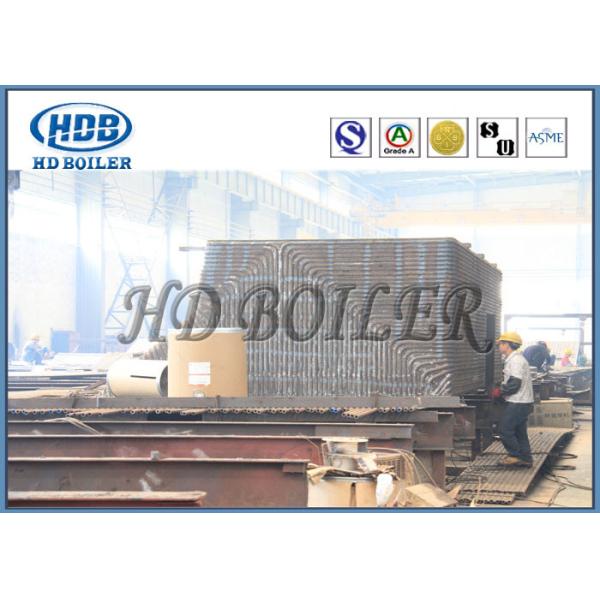 Superficie pintada de los paneles de pared del agua de la membrana de la caldera de gas del tubo del SGS 60m m